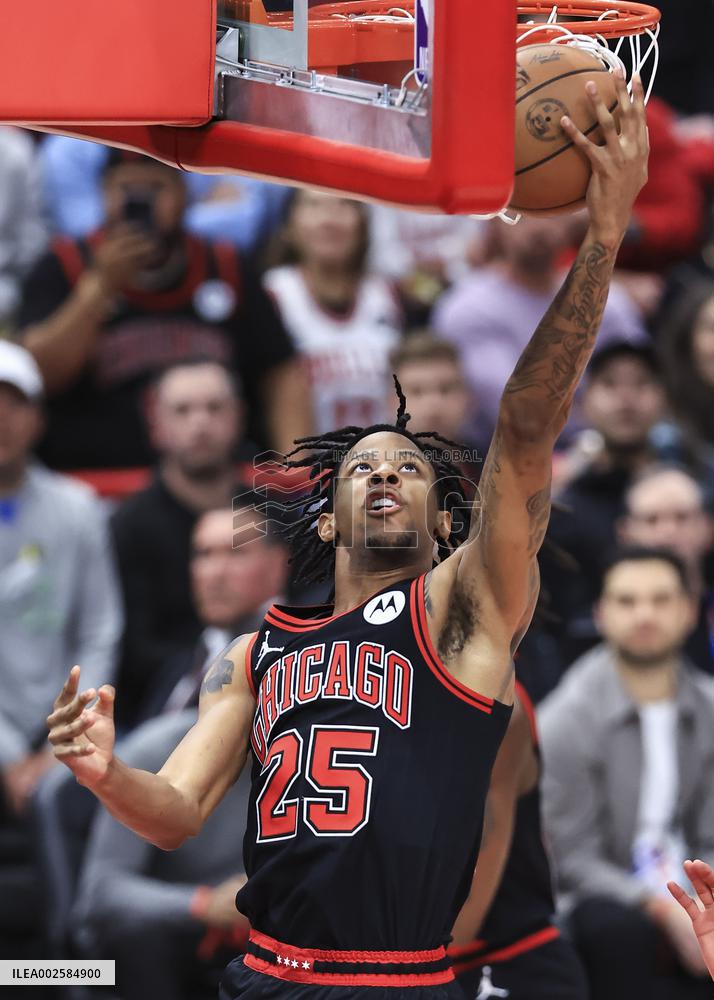 (SP)U.S.-CHICAGO-BASKETBALL-NBA-BULLS VS HAWKS