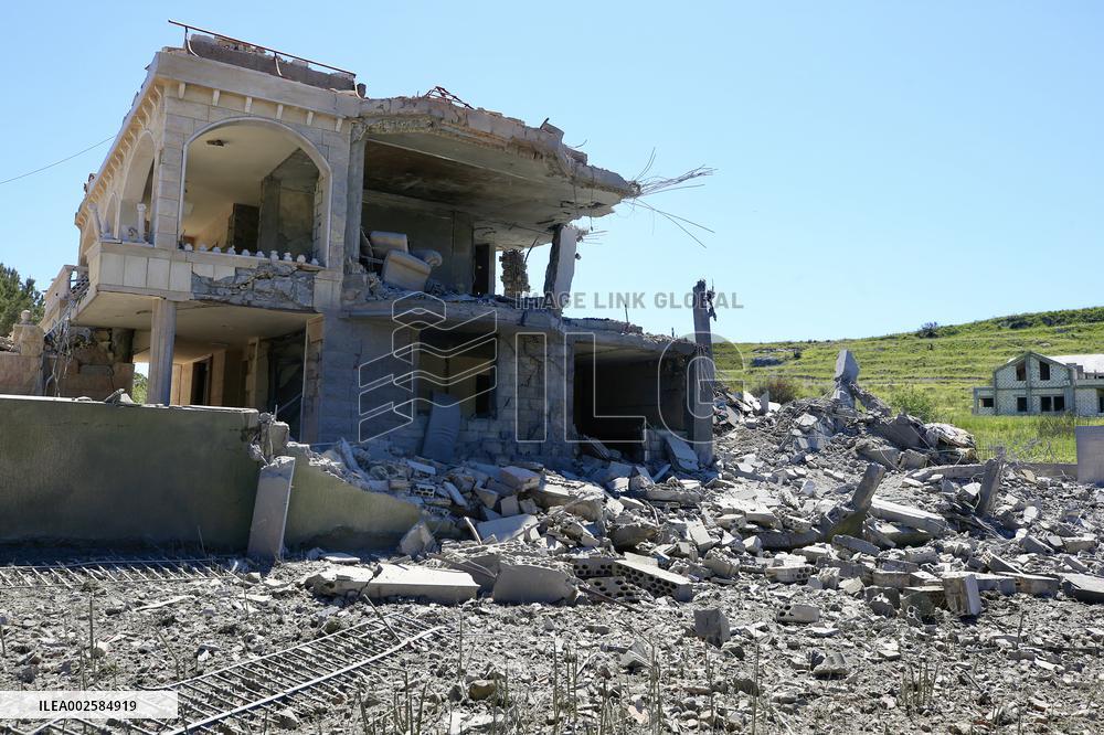 LEBANON-ISRAEL-BORDER-TENSIONS