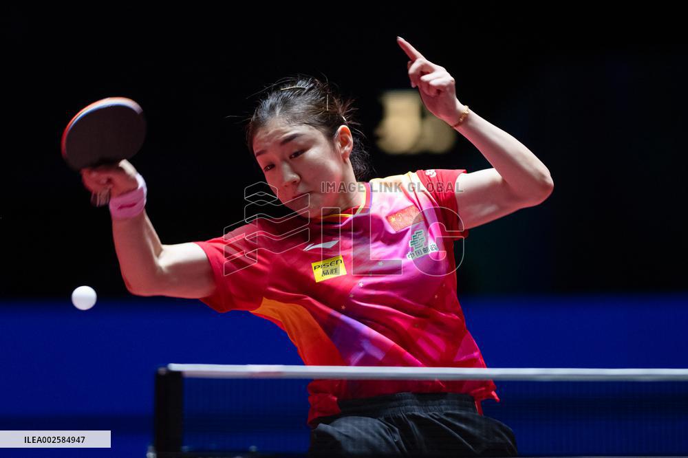 (SP)CHINA-MACAO-TABLE TENNIS-ITTF WORLD CUP-WOMEN'S SINGLES