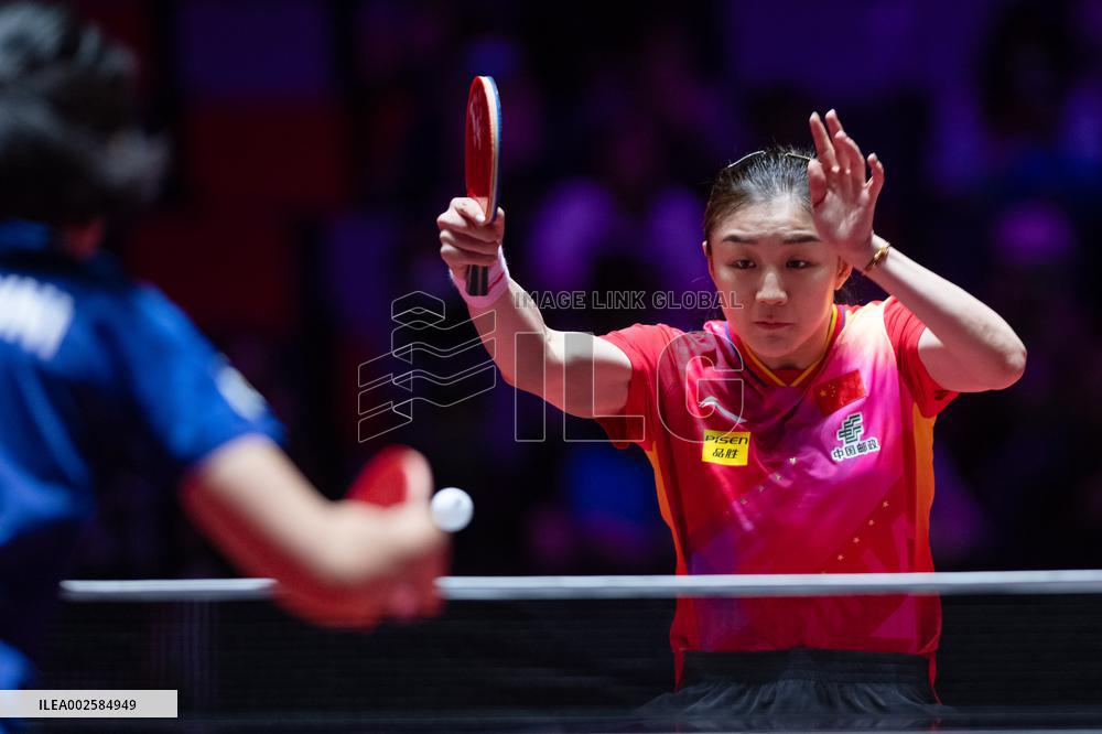 (SP)CHINA-MACAO-TABLE TENNIS-ITTF WORLD CUP-WOMEN'S SINGLES