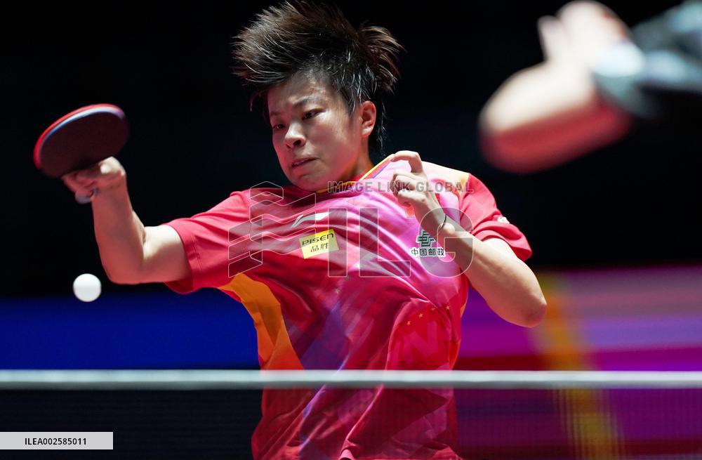 (SP)CHINA-MACAO-TABLE TENNIS-ITTF WORLD CUP-WOMEN'S SINGLES