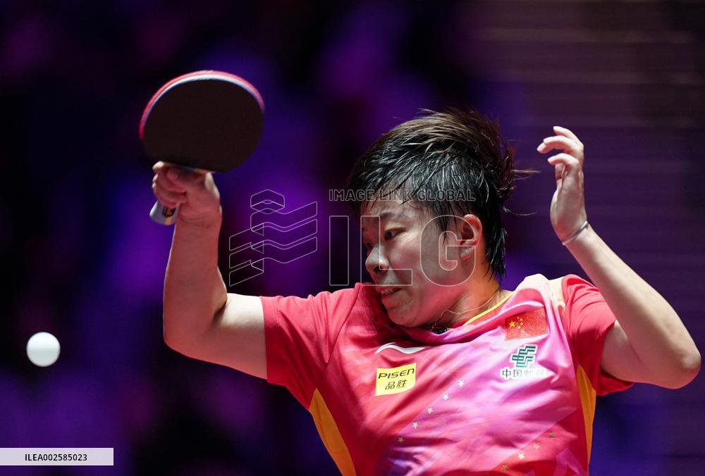 (SP)CHINA-MACAO-TABLE TENNIS-ITTF WORLD CUP-WOMEN'S SINGLES