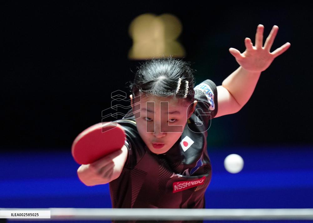 (SP)CHINA-MACAO-TABLE TENNIS-ITTF WORLD CUP-WOMEN'S SINGLES