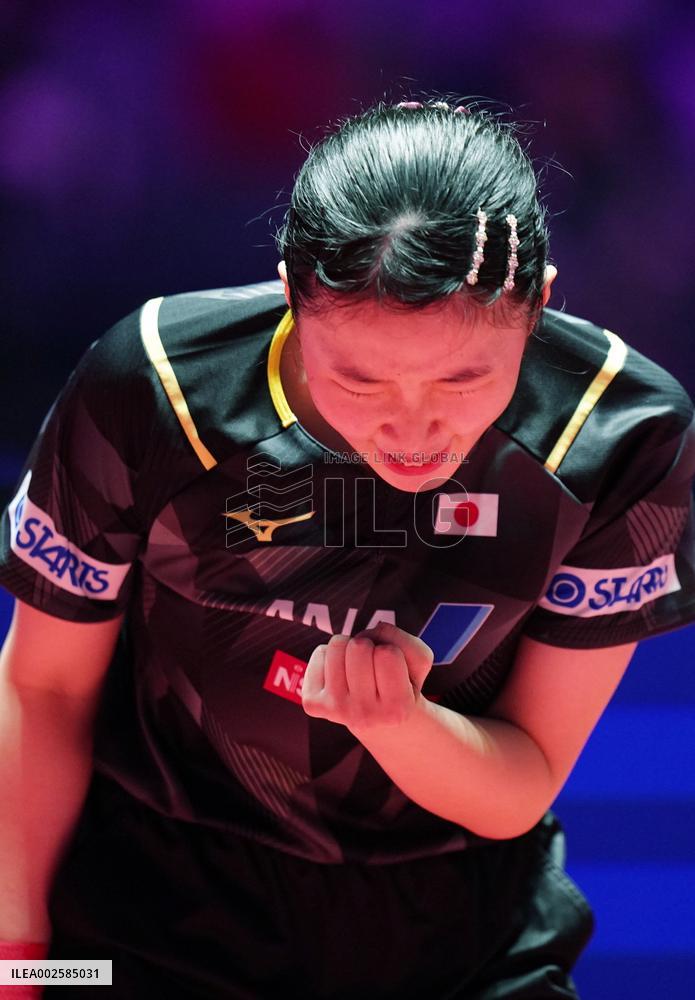 (SP)CHINA-MACAO-TABLE TENNIS-ITTF WORLD CUP-WOMEN'S SINGLES