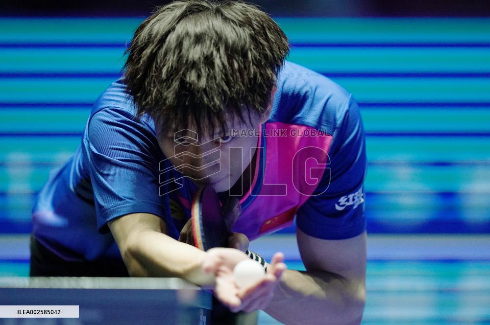 (SP)CHINA-MACAO-TABLE TENNIS-ITTF WORLD CUP-MEN'S SINGLES