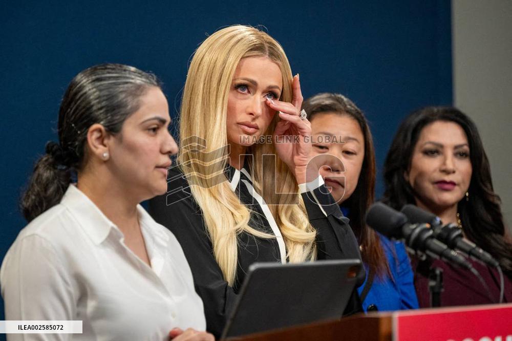Paris Hilton Advocate For Transparency In Youth Treatment Centers - LA