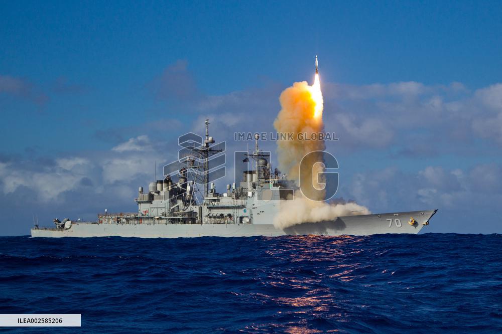 US Navy Warships Fired SM-3s To Intercept Iranian Missiles