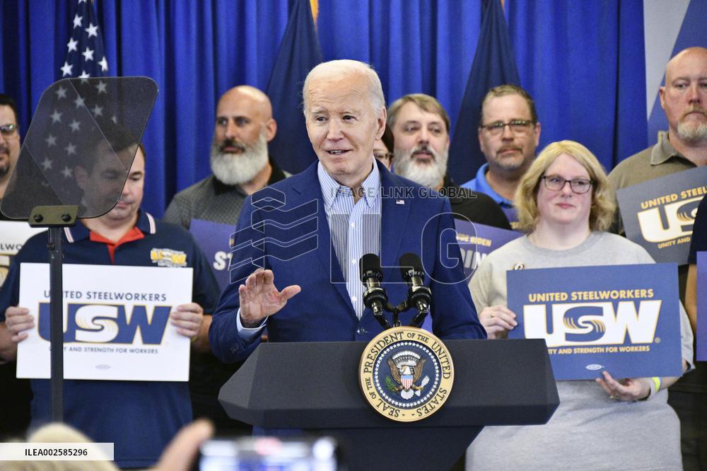 U.S. President Biden in Pittsburgh