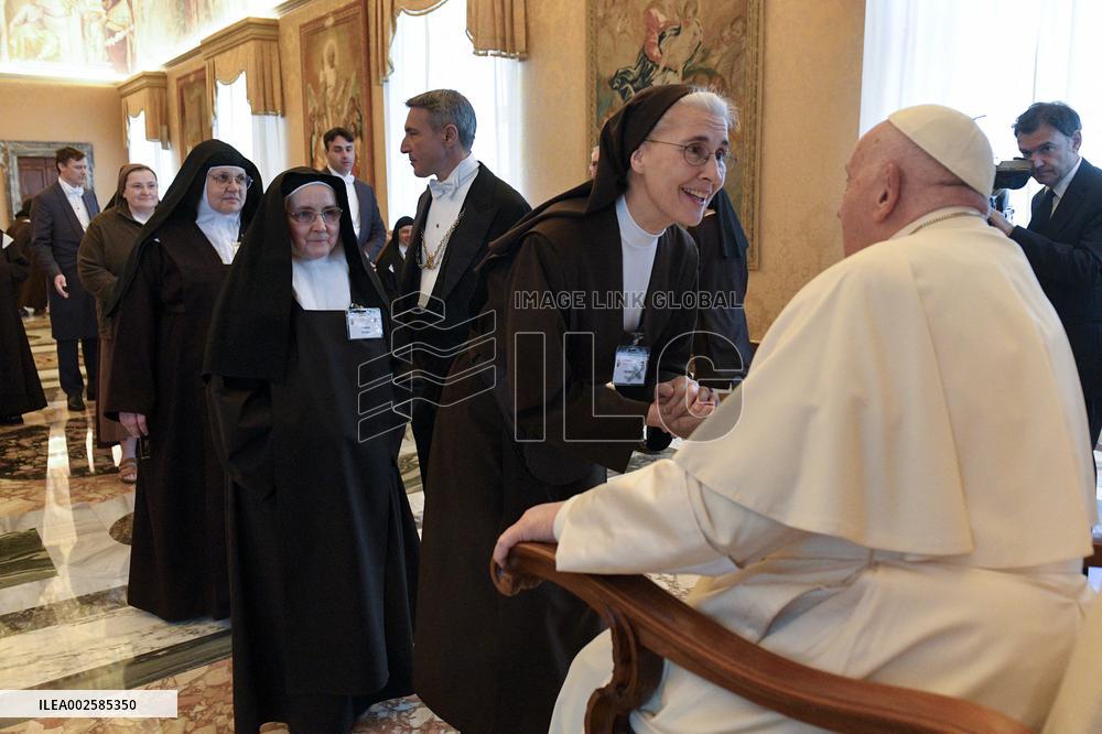 Pope Francis Holds Audiences - Vatican
