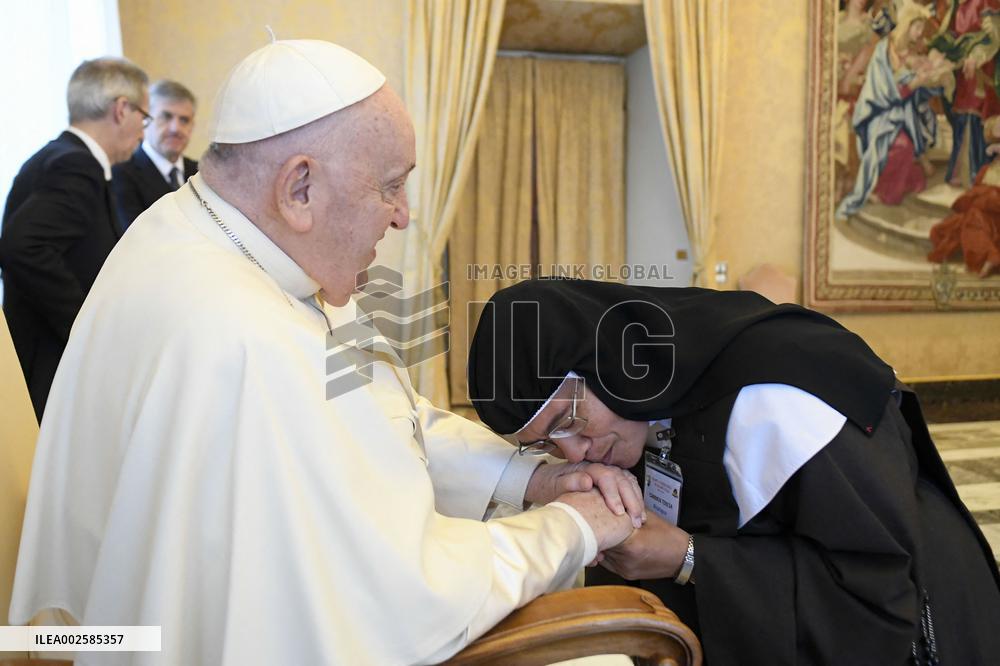 Pope Francis Holds Audiences - Vatican