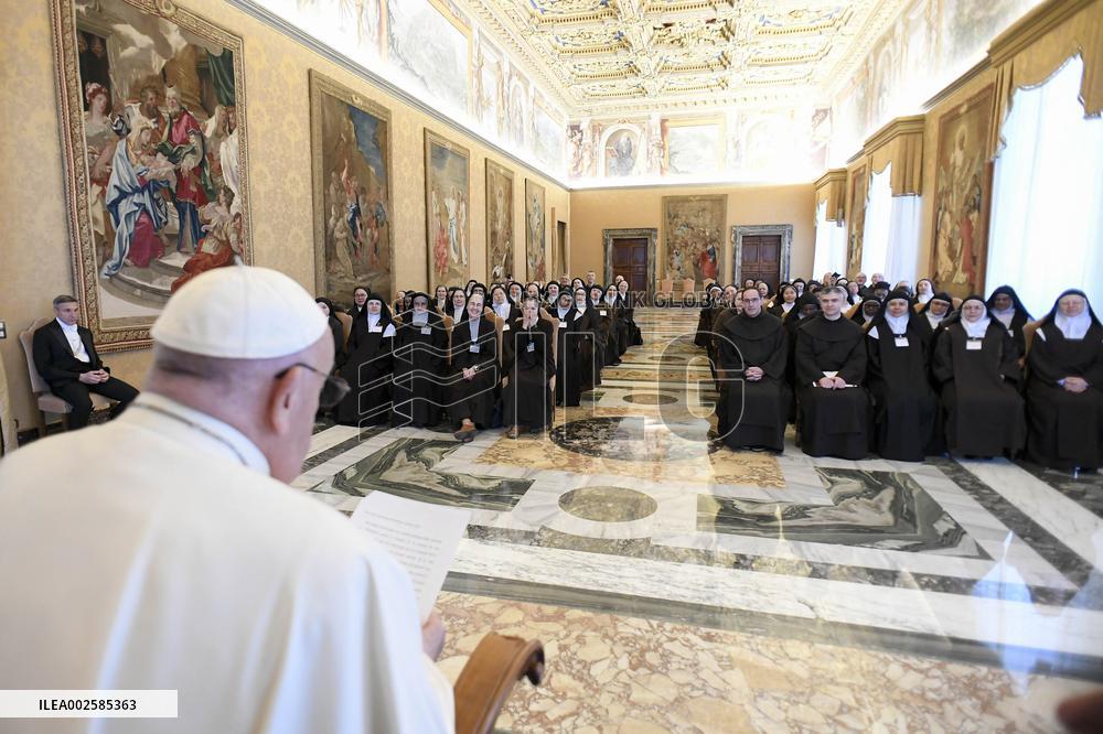 Pope Francis Holds Audiences - Vatican