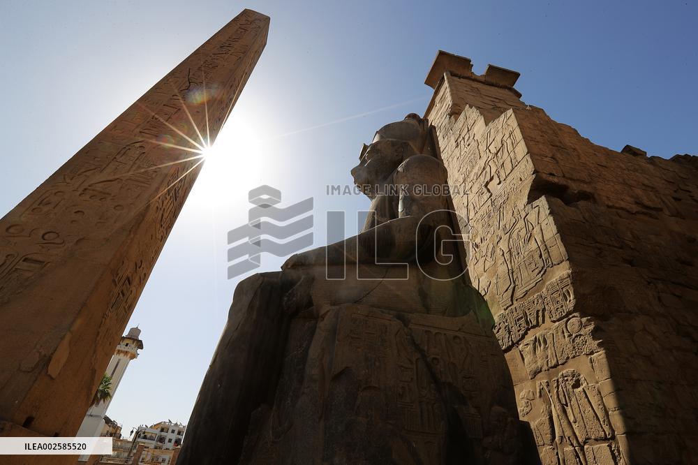 CHINA-EGYPT-YIN RUINS-LUXOR-ANCIENT CIVILIZATION (CN)