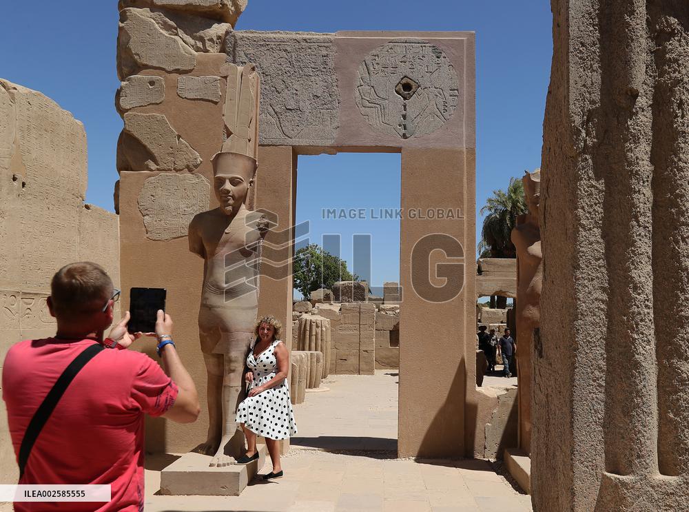 CHINA-EGYPT-YIN RUINS-LUXOR-ANCIENT CIVILIZATION (CN)