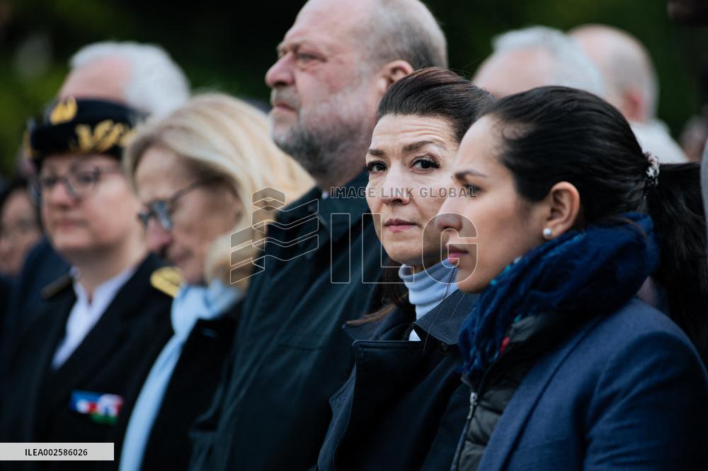 PM Gabriel Attal Visit To Mark 100th Day in Office - France