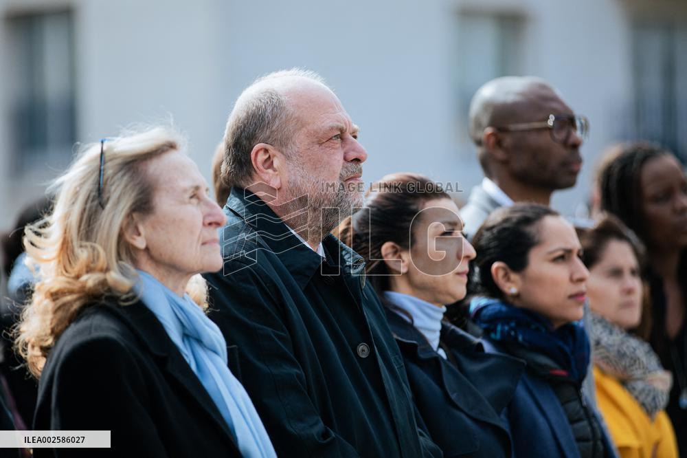 PM Gabriel Attal Visit To Mark 100th Day in Office - France