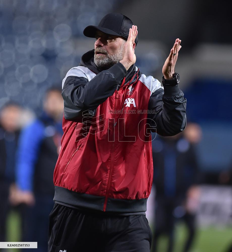 (SP)ITALY-BERGAMO-FOOTBALL-UEFA EUROPA LEAGUE-QUARTER FINAL 2ND LEG-ATALANTA VS LIVERPOOL