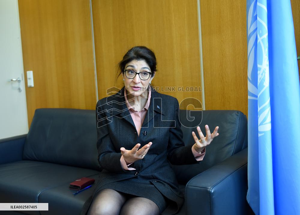 AUSTRIA-VIENNA-UNOOSA-DIRECTOR-INTERVIEW-SPACE