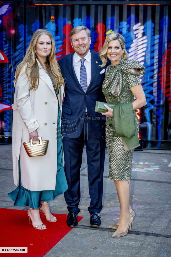 Royals Visit The Straat Museum - Amsterdam