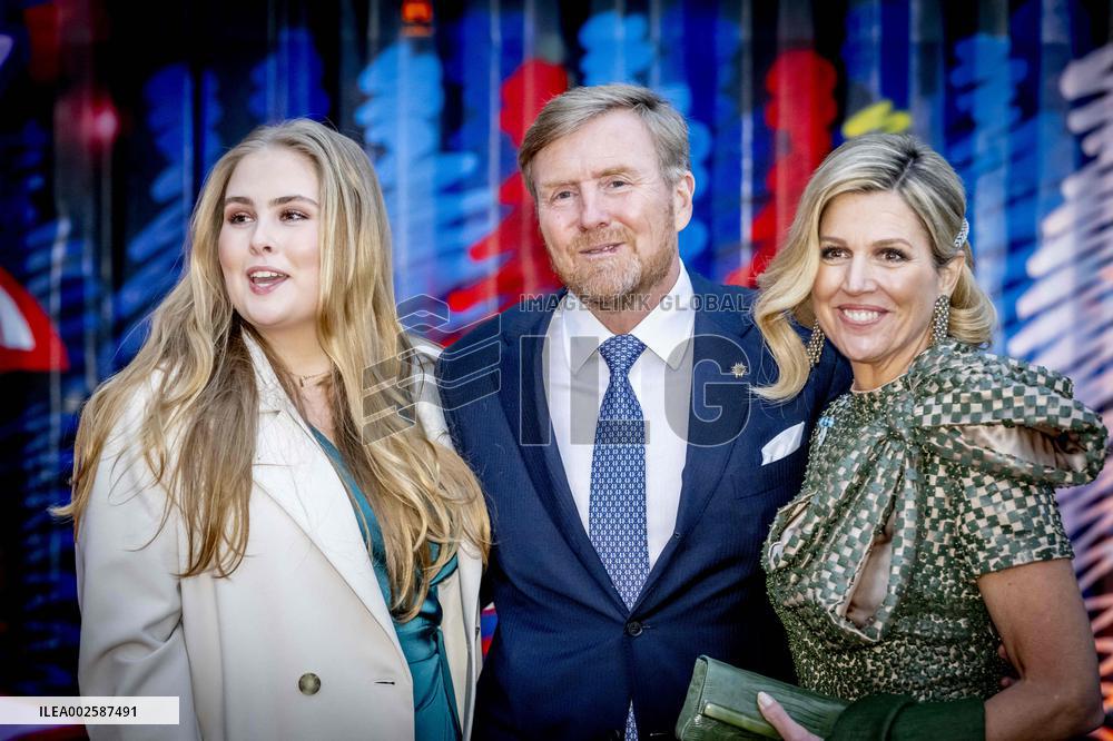 Royals Visit The Straat Museum - Amsterdam