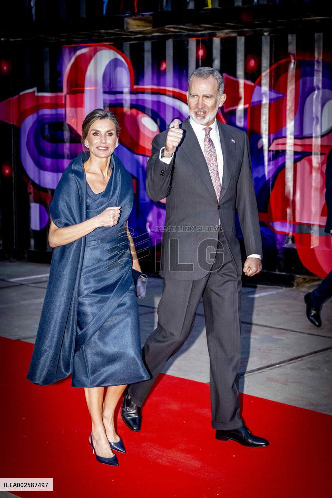 Royals Visit The Straat Museum - Amsterdam
