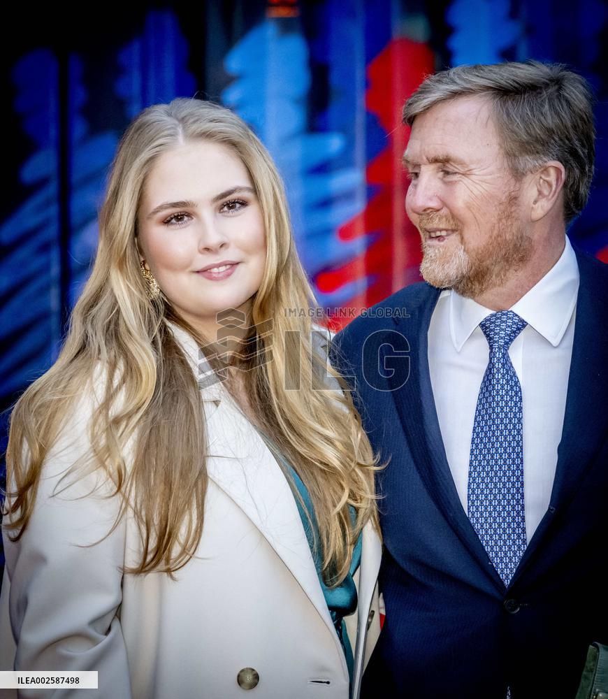Royals Visit The Straat Museum - Amsterdam