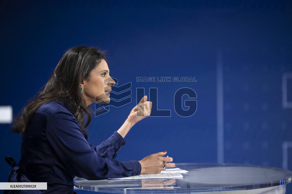 PM Attal Appears On BFM TV - Paris