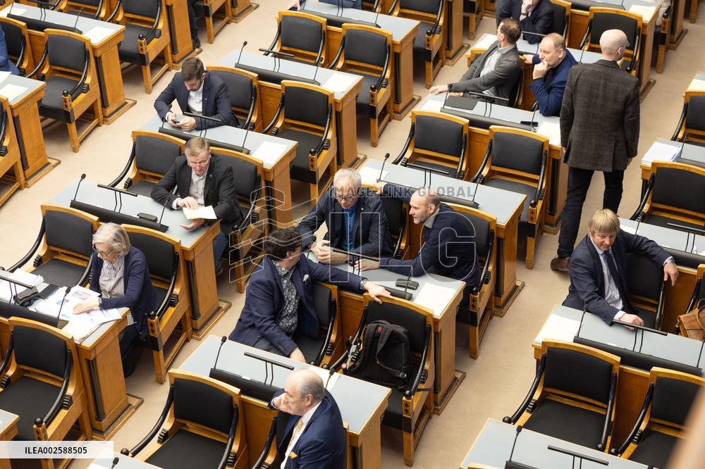 Estonian Parliament Riigikogu
