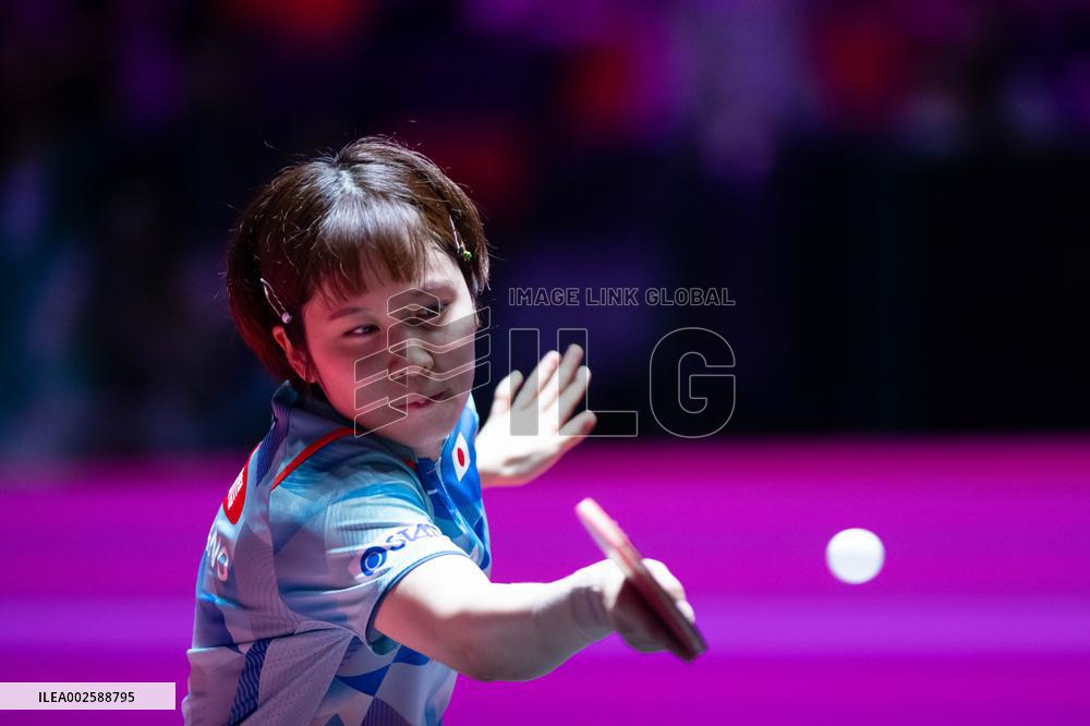 (SP)CHINA-MACAO-TABLE TENNIS-ITTF WORLD CUP-WOMEN'S SINGLES