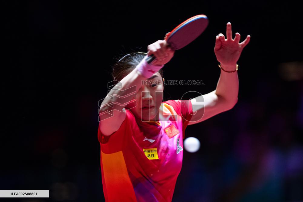 (SP)CHINA-MACAO-TABLE TENNIS-ITTF WORLD CUP-WOMEN'S SINGLES