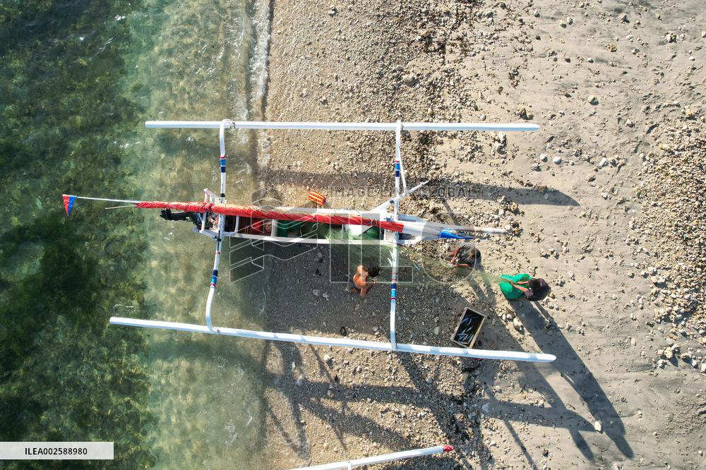 Illustration Bali - Indonesia