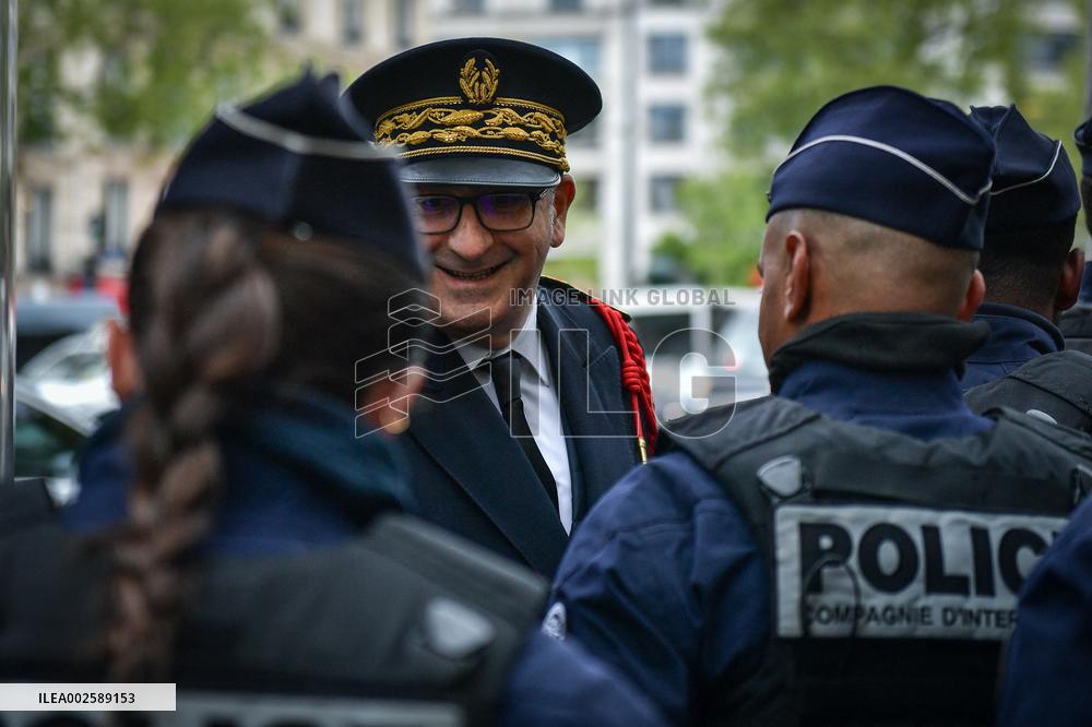 Ceremony in memory of Police Captain Xavier Jugele FA