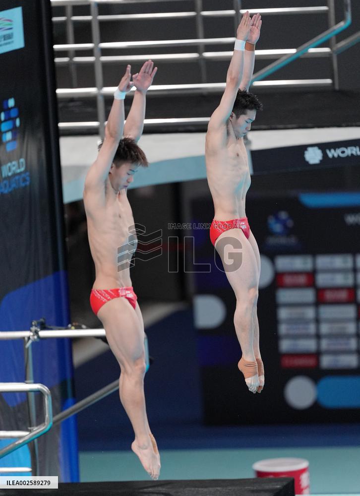 (SP)CHINA-SHAANXI-XI'AN-DIVING-WORLD AQUATICS WORLD CUP 2024-SUPER FINAL