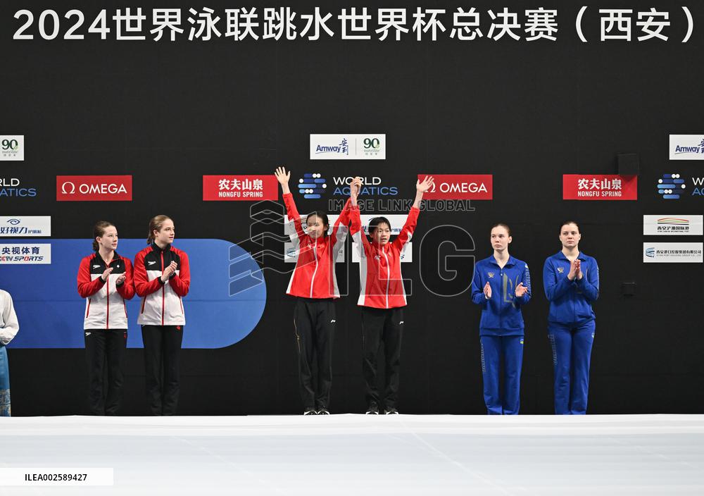 (SP)CHINA-SHAANXI-XI'AN-DIVING-WORLD AQUATICS WORLD CUP 2024-SUPER FINAL
