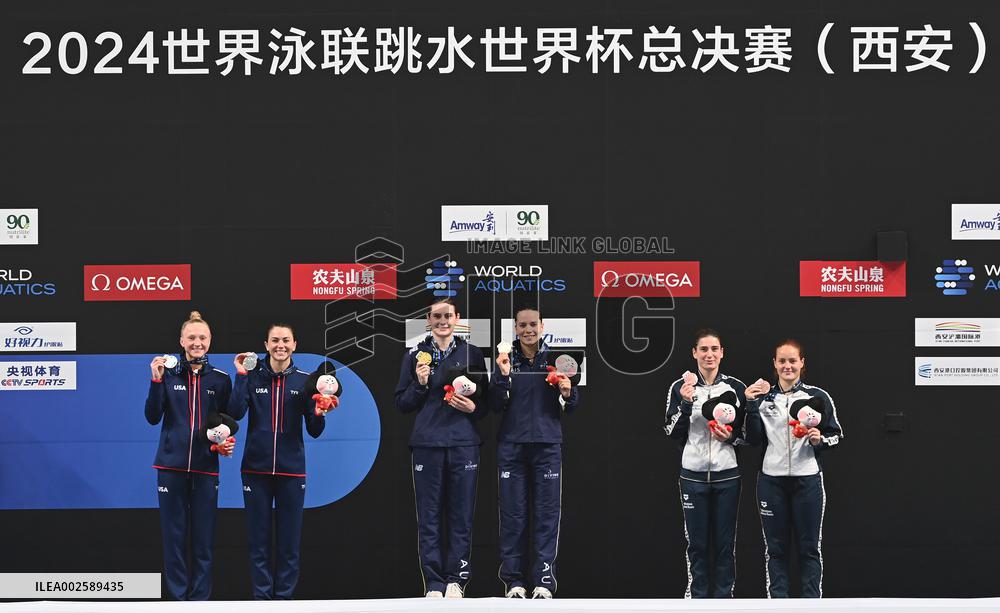 (SP)CHINA-SHAANXI-XI'AN-DIVING-WORLD AQUATICS WORLD CUP 2024-SUPER FINAL