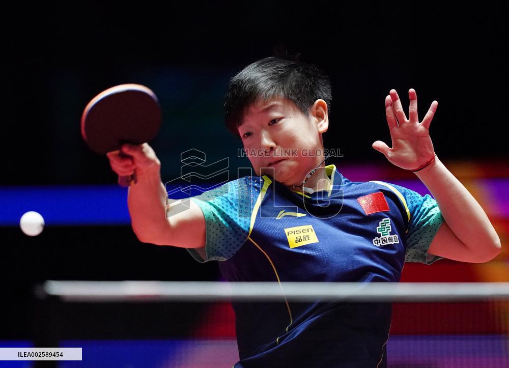 (SP)CHINA-MACAO-TABLE TENNIS-ITTF WORLD CUP-WOMEN'S SINGLES