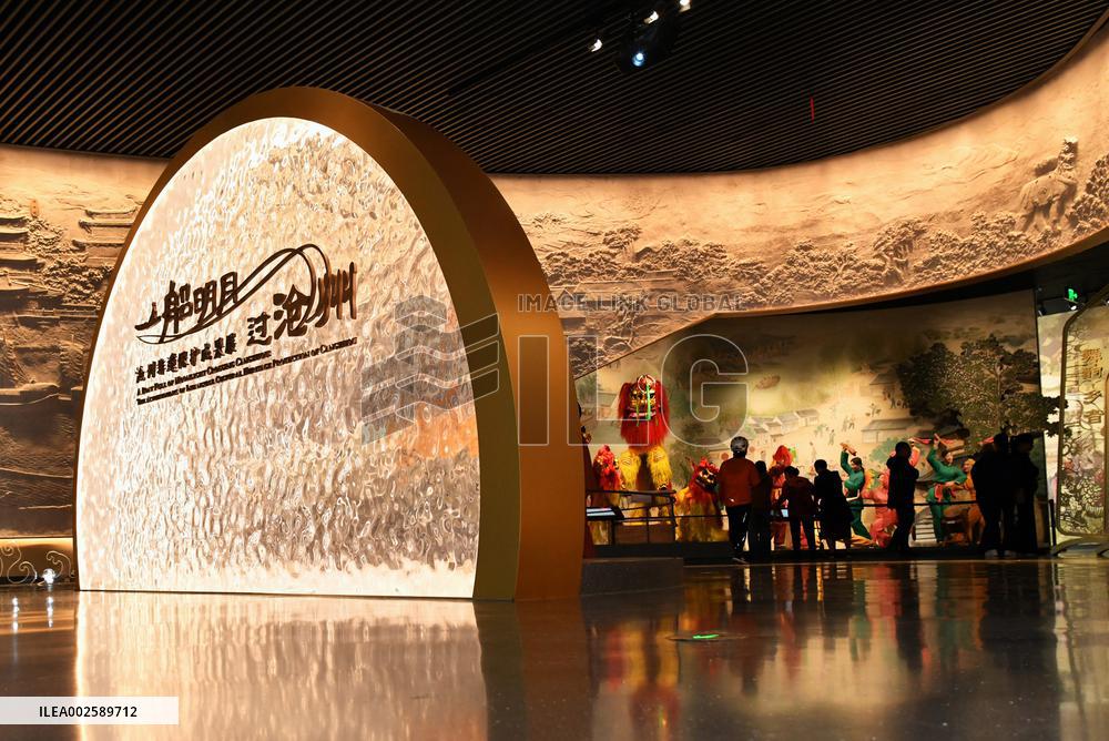 CHINA-HEBEI-CANGZHOU-GRAND CANAL-CULTURE-EXHIBITION HALL (CN)