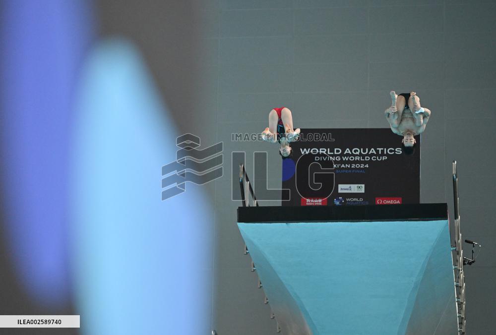 (SP)CHINA-SHAANXI-XI'AN-DIVING-WORLD AQUATICS WORLD CUP 2024-SUPER FINAL