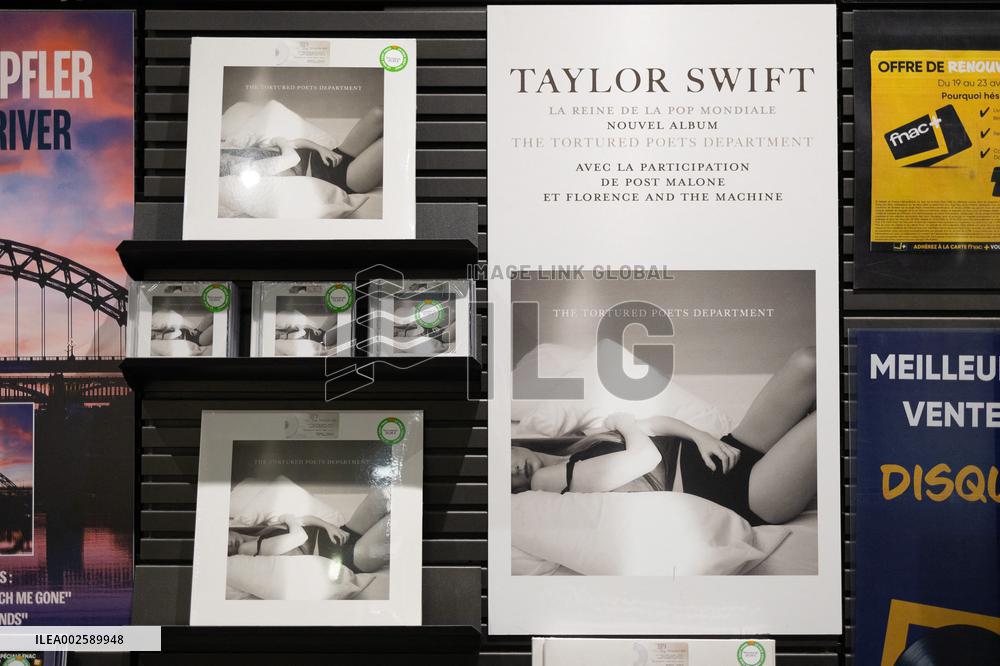 Taylor Swift new album The Tortured Poets Department - Paris