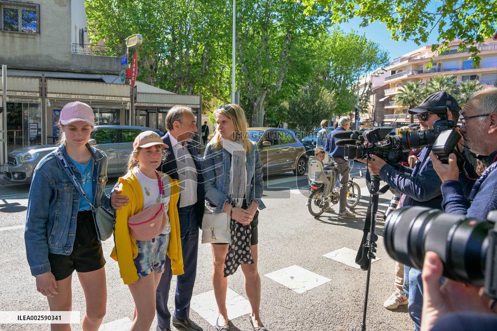 Eric Zemmour On Electoral Campaign - Sainte-Maxime