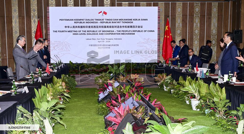 INDONESIA-LABUAN BAJO-WANG YI-HIGH-LEVEL DIALOGUE COOPERATION MECHANISM