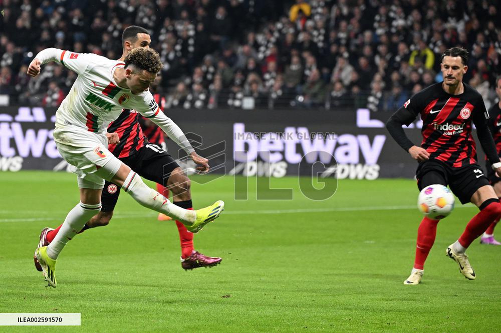(SP)GERMANY-FRANKFURT-FOOTBALL-BUNDESLIGA-FRANKFURT VS AUGSBURG