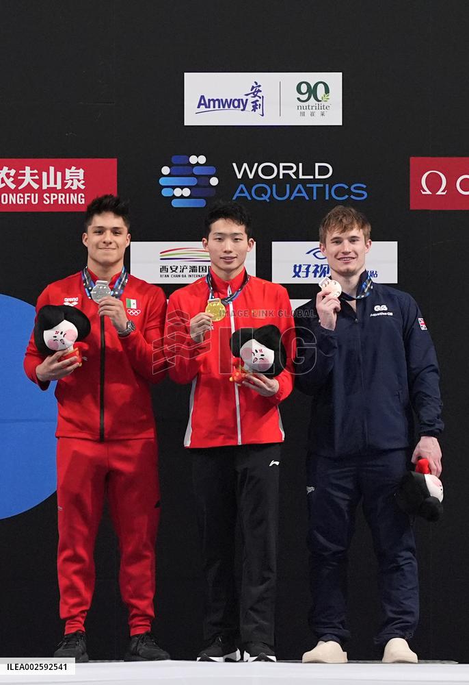 (SP)CHINA-SHAANXI-XI'AN-DIVING-WORLD AQUATICS WORLD CUP 2024-SUPER FINAL
