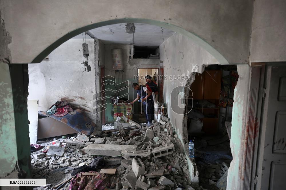 MIDEAST-GAZA-RAFAH-ISRAEL-AIRSTRIKE