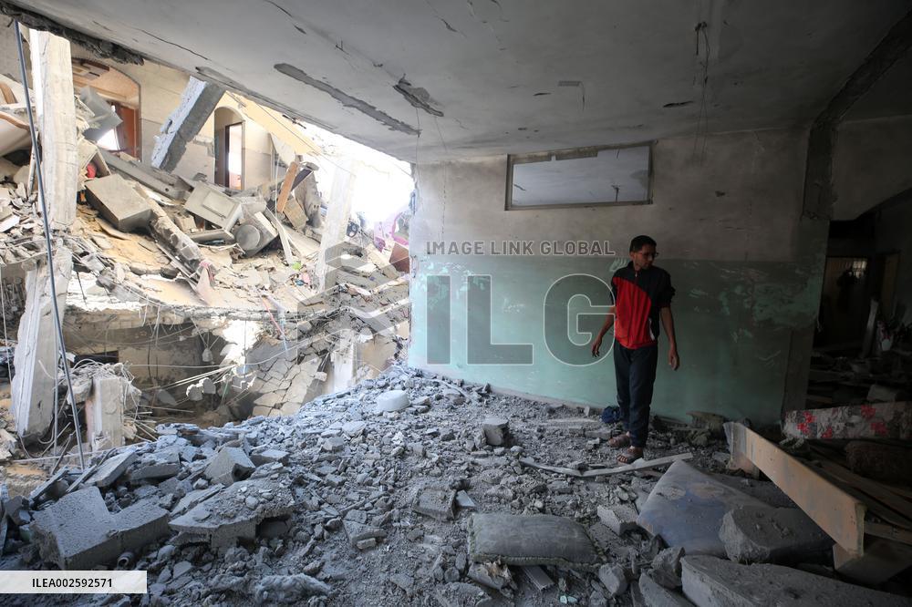 MIDEAST-GAZA-RAFAH-ISRAEL-AIRSTRIKE