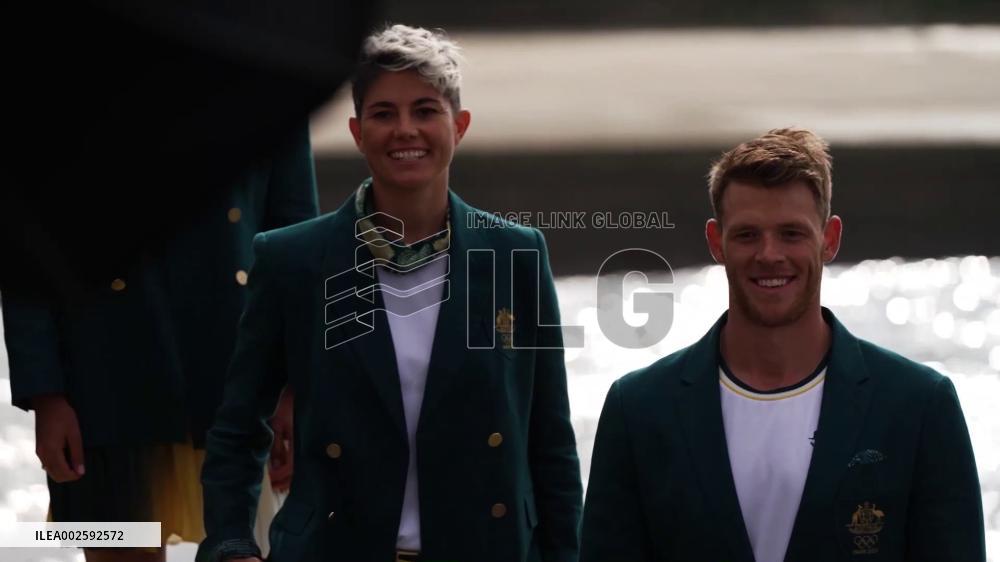 Australia reveals opening ceremony uniforms for Paris 2024 Olympic Games