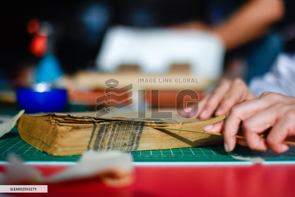 CHINA-JILIN-JILIN UNIVERSITY-ANCIENT BOOK RESTORATION (CN)