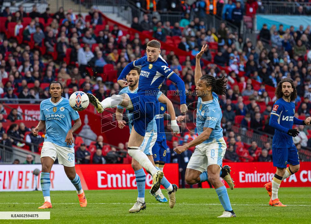 (SP)BRITAIN-LONDON-FOOTBALL-FA CUP-MANCHESTER CITY VS CHELSEA