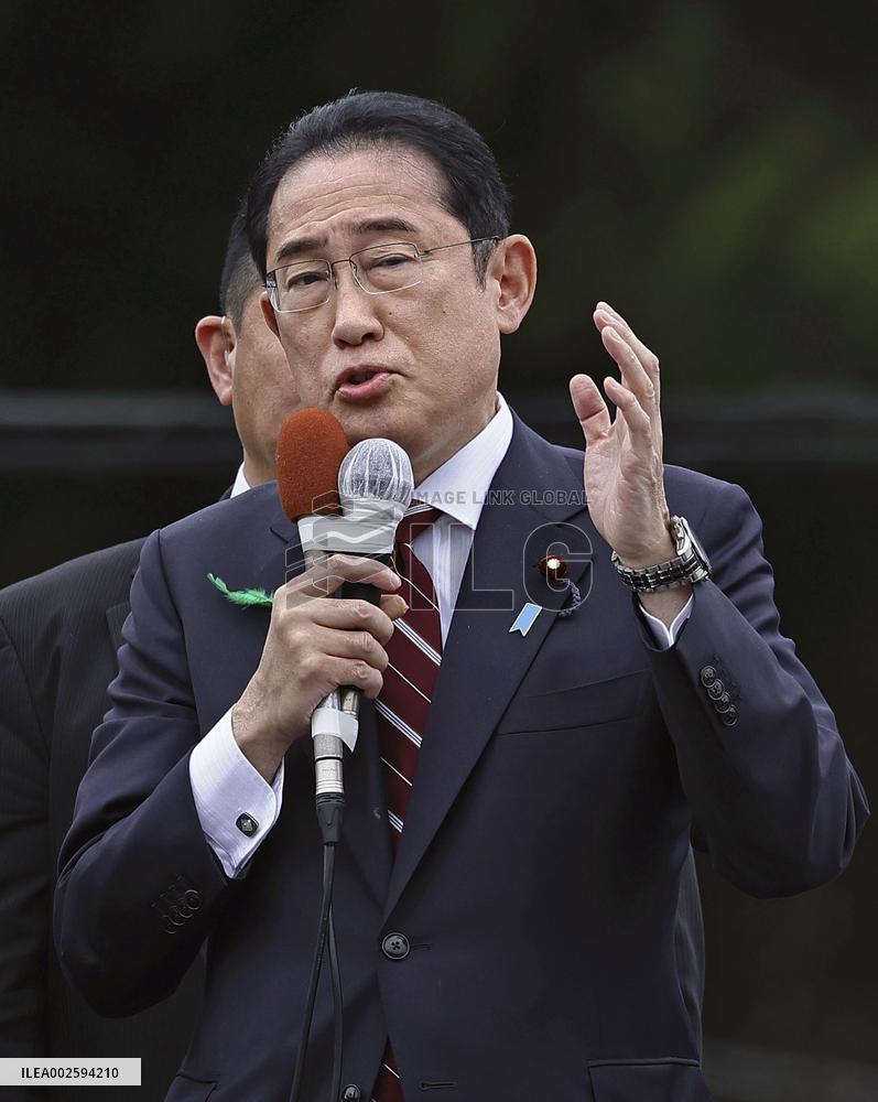 Campaigning for lower house by-elections