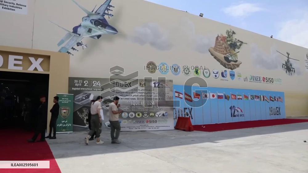 Iraqi int'l security, defense exhibition opens in Baghdad