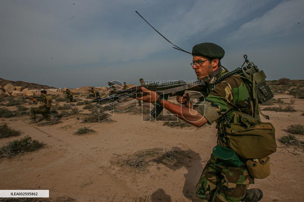 Iran IRGC Military Drill